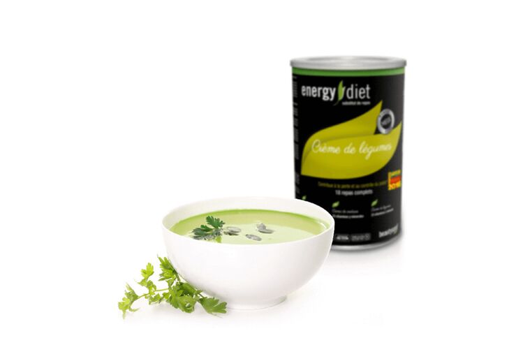 Energiya parhezining sabzavotli sho'rvasi