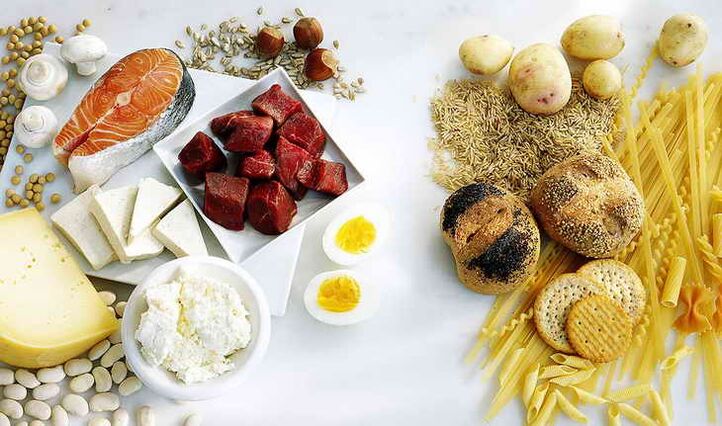 protein-uglevodli diet