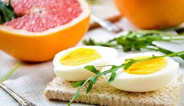 tuxum oq dietasi