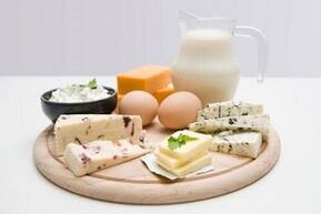 Proteinli parhez uchun tuxum, kam yog'li sut va fermentlangan sut mahsulotlari