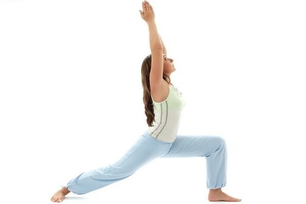 vazn yo'qotish uchun yoga jangchisi